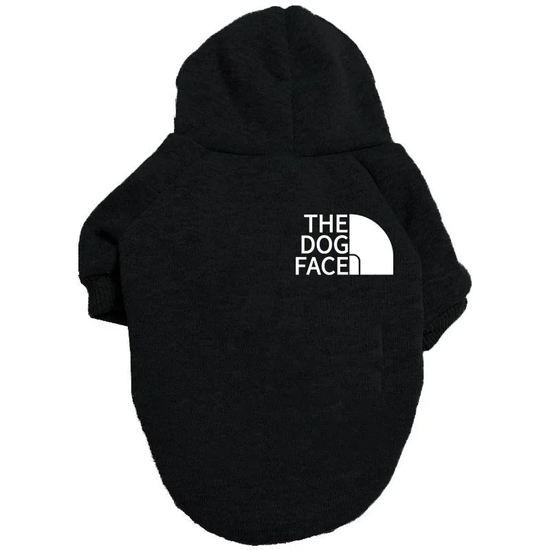Dog Clothes Hoodies the Dog Face Wind Coat Warm for Small Large Dogs Jacket Sweatshirt French Bulldog Jacket Clothing