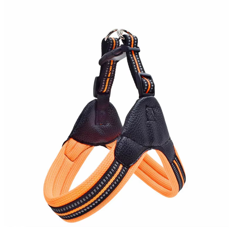 No Pull Dog Harness Beejay Pet Harnesses Vest Reflective Padded French Bulldog Dog Harness